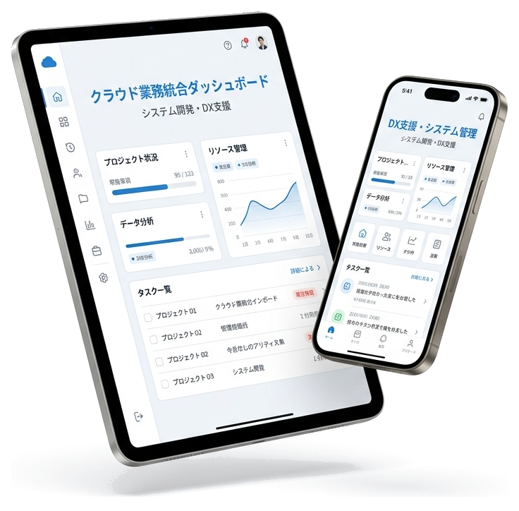クラウド業務統合ダッシュボード・DXソリューション